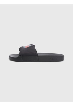 Sandalias Con Pala Acolchada Negro Tommy Hilfiger