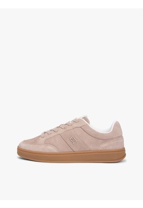 Tenis Beige Heritage Court Tommy Hilfiger