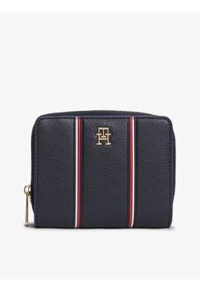 Billetera Azul Hilfiger Icon Con Cinta Distintiva Tommy Hilfiger
