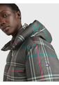 Chaqueta Acolchada Amplia De Cuadros Mujer  Tommy Hilfiger de Tommy Hilfiger