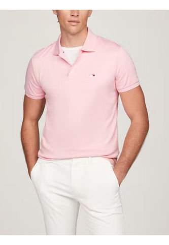 Polo Rosa De Corte Regular Tommy Hilfiger Tommy Hilfiger