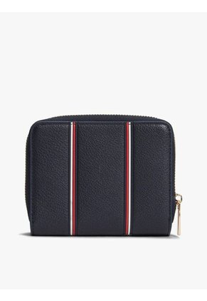 Billetera Azul Hilfiger Icon Con Cinta Distintiva Tommy Hilfiger