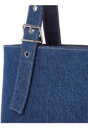 Bolso Azul Tote Denim Tommy Hilfiger