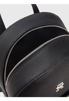 Morral Granulada Con Monograma Mujer Negro Tommy Hilfiger