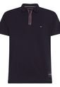 Polo De Corte Slim Con Cierre A Contraste Hombre Azul Tommy Hilfiger de Tommy Hilfiger