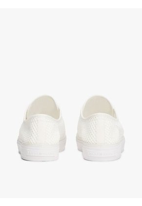 Tenis Blanco Con Logo Esmaltado Tommy Hilfiger
