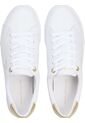 Tenis Blanco IM Con Detalles En Dorado Tommy Hilfiger de Tommy Hilfiger
