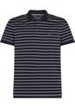 Polo Azul De Punto Interlock De Corte Regular Tommy Hilfiger de Tommy Hilfiger