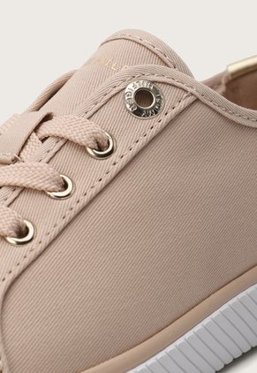 Tenis Lifestyle Beige-Dorado-Blanco Tommy Hilfiger