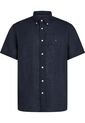 Camisa Azul Manga Corta De Corte Regular Tommy Hilfiger de Tommy Hilfiger