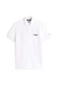 Polo Blanco De Corte Regular Con Logo Gráfico Tommy Hilfiger de Tommy Hilfiger