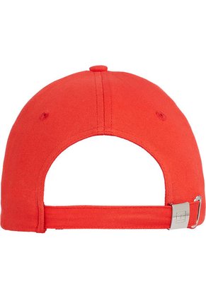 Gorra De Béisbol Essential Con Logo Mujer Rojo Tommy Hilfiger
