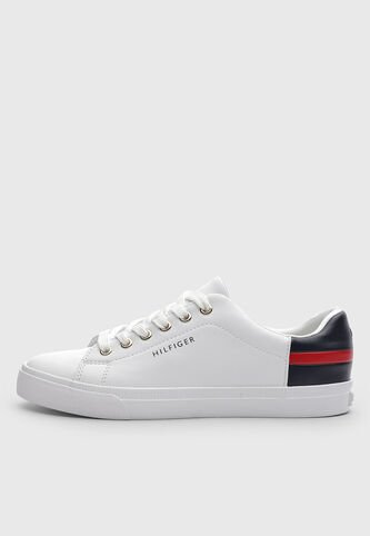 Tenis Casual Tommy Hilfiger Laddin Blanco Tommy Hilfiger
