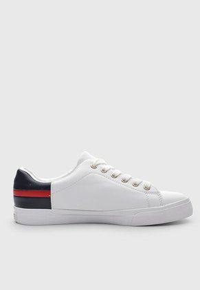 Tenis Casual Tommy Hilfiger Laddin Blanco