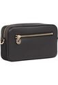 Bolso Negro De Hombro Con Insignia Del Monograma TH Tommy Hilfiger de Tommy Hilfiger