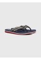 Sandalias Azul De Tejido Trenzado Con Rayas Tommy Hilfiger de Tommy Hilfiger