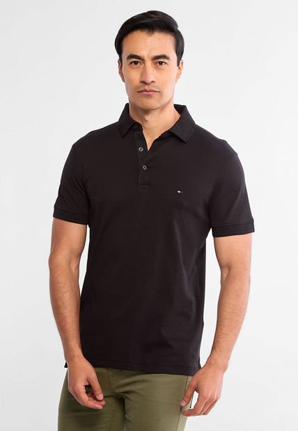 Polo TOMMY HILFIGER Negro