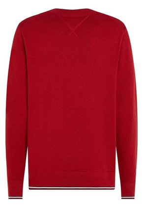 Saco Manga Larga De Parche Con Logo Hombre Rojo Tommy Hilfiger