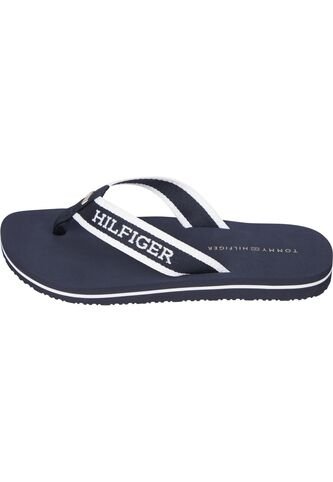 Chanclas Azul Trenzadas Con Monotipo Hilfiger Tommy Hilfiger Tommy Hilfiger