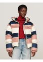 Chaqueta Multicolor Acolchada Con Estampado Distintivo Tommy Hilfiger de Tommy Hilfiger