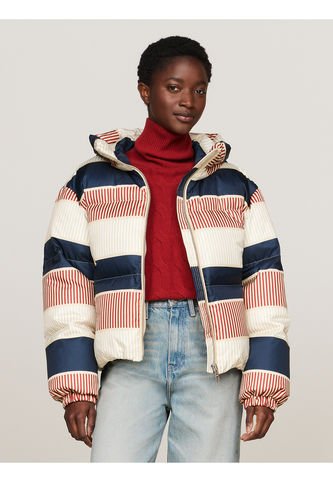 Chaqueta Multicolor Acolchada Con Estampado Distintivo Tommy Hilfiger Tommy Hilfiger