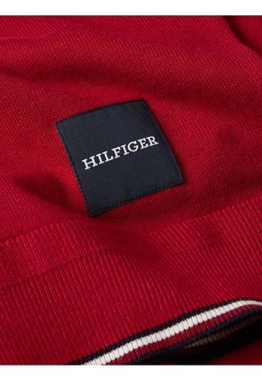 Saco Manga Larga De Parche Con Logo Hombre Rojo Tommy Hilfiger