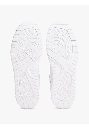 Tenis Blanco Texturizados Con Suela Dentada Tommy Hilfiger