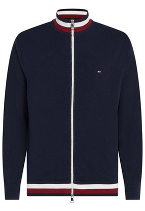 Saco Cárdigan Global Stripe De Corte Amplio Hombre Azul Tommy Hilfiger