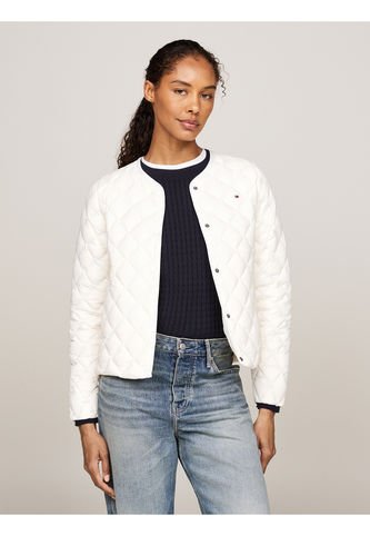 Chaqueta Blanca Acolchada Plegable Con Relleno Tommy Hilfiger Tommy Hilfiger