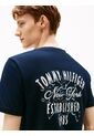Camiseta Azul Con Logo Gráfico Tommy Hilfiger de Tommy Hilfiger