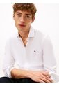 Camisa Blanca Slim Flex Con Textura Dobby Tommy Hilfiger de Tommy Hilfiger