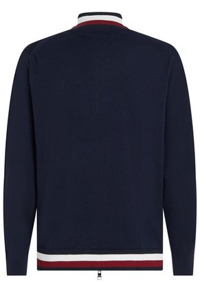 Saco Cárdigan Global Stripe De Corte Amplio Hombre Azul Tommy Hilfiger