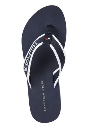 Chanclas Azul Trenzadas Con Monotipo Hilfiger Tommy Hilfiger