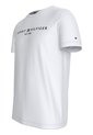 Camiseta Blanca Con Logo Bordado En El Pecho Tommy Hilfiger de Tommy Hilfiger