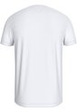 Camiseta Blanca Con Logo Bordado En El Pecho Tommy Hilfiger de Tommy Hilfiger