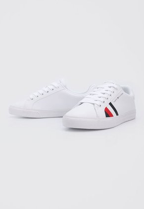 Tenis Lifestyle Blanco-Azul-Rojo Tommy Hilfiger Essential RWB Detail
