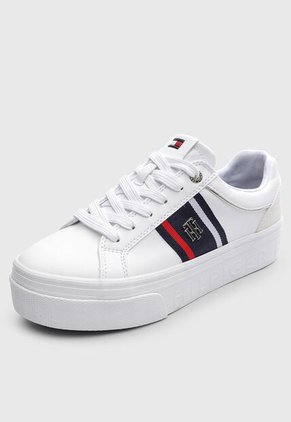 Tenis Lifestyle Tommy Hilfiger Badria Blanco