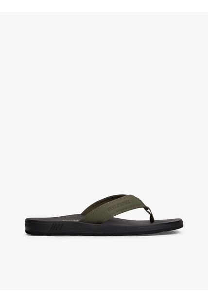 Sandalias Verde Con Logo Tommy Hilfiger