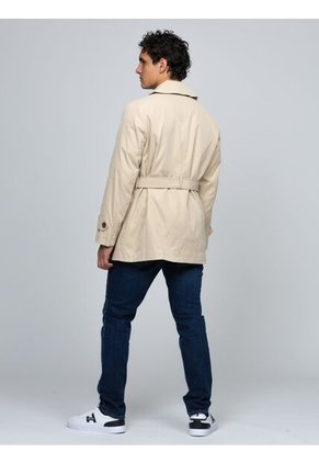 Chaqueta Negra Corta Para Lluvia Tommy Hilfiger