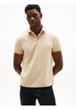 Polo Blanco Con Tejido Jacquard De Corte Regular Tommy Hilfiger de Tommy Hilfiger