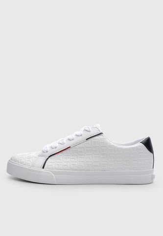 Tenis Casual Tommy Hilfiger Lenila  Blanco Tommy Hilfiger