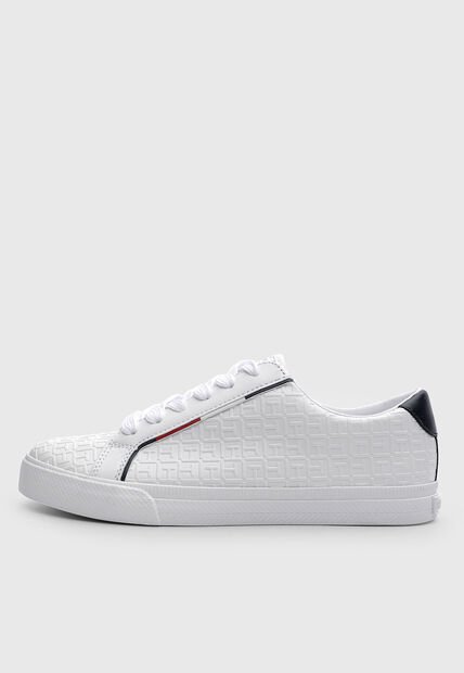 Tenis Casual Tommy Hilfiger Lenila  Blanco