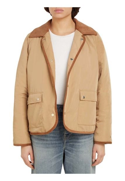 Chaqueta Beige Quilted Reversible Tommy Hilfiger