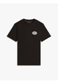 Camiseta Negra De Corte Amplio Con Gráfico Trasero Tommy Hilfiger de Tommy Hilfiger