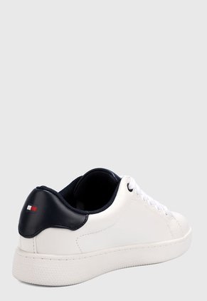 Tenis Blanco-Azul Navy Tommy Hilfiger