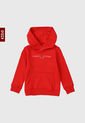 Hoodie Rojo-Blanco Tommy Hilfiger Kids de Tommy Hilfiger