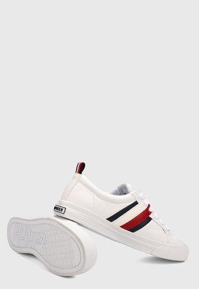 Tenis Blanco-Rojo-Azul Tommy Hilfiger