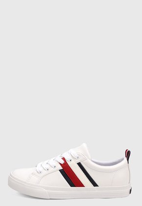 Tenis Blanco-Rojo-Azul Tommy Hilfiger