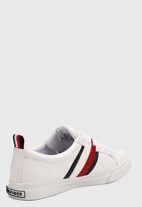 Tenis Blanco-Rojo-Azul Tommy Hilfiger