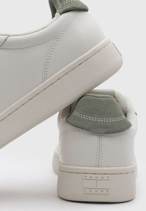 Tenis Casual Tommy Hilfiger Archive '98 Marfil
